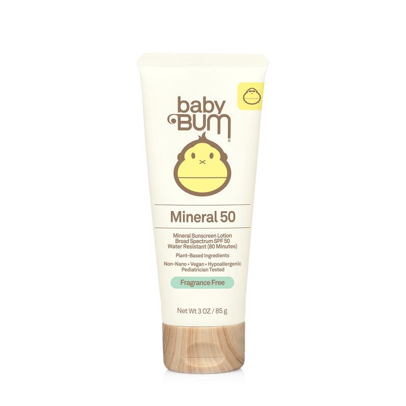 slide 1 of 1, Sun Bum Baby Bum Mineral Sunscreen Lotion SPF 50 - 3 fl oz, 50 ct; 3 fl oz