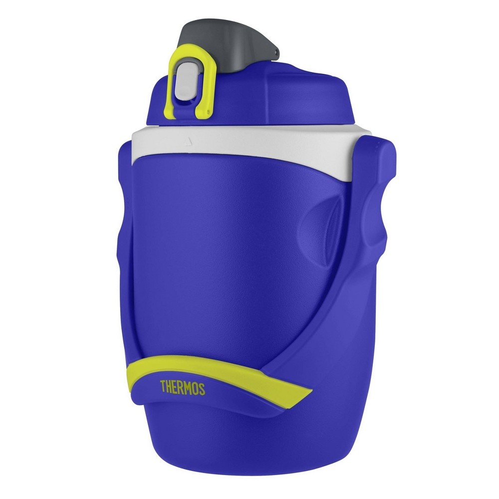 slide 3 of 6, Thermos 64oz Insulated Water Jug - Blue, 1 ct