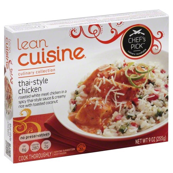 slide 1 of 4, Lean Cuisine Culinary Collection Thaistyle Chicken, 9 oz