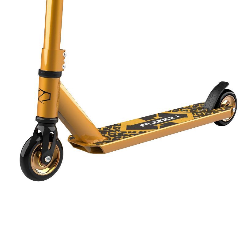slide 3 of 6, Fuzion X3 Pro Kick Scooter - Gold, 1 ct