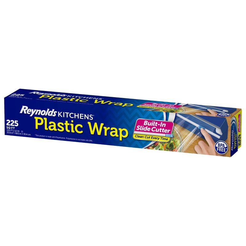 slide 3 of 4, Reynolds Kitchens Quick Cut Plastic Wrap - 225 sq ft, 225 sq ft
