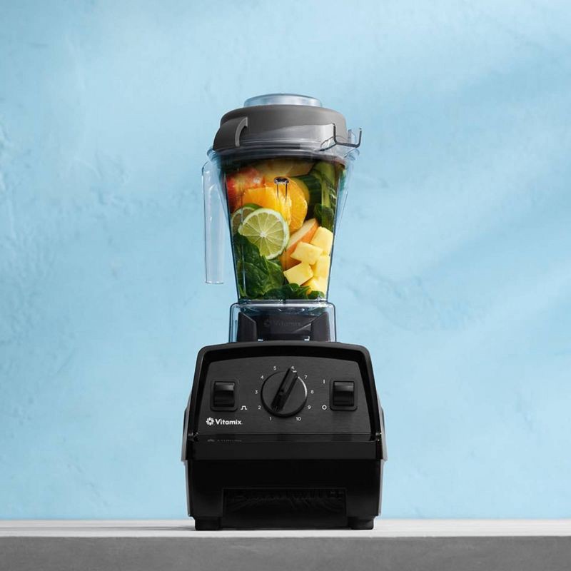 slide 2 of 12, Vitamix Explorian Series E310 10 Speed Blender Black: 1400W, 48oz Capacity, Stainless Steel Blades, Overheat Protection, 48 oz