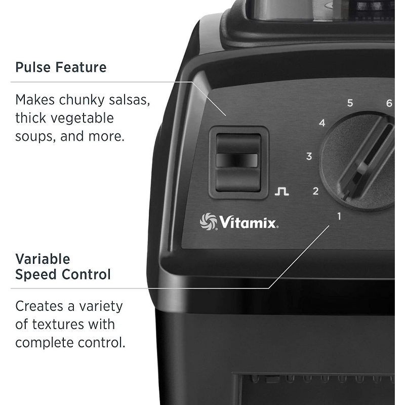 slide 12 of 13, Vitamix Explorian Series E310 10 Speed Blender Black, 1 ct