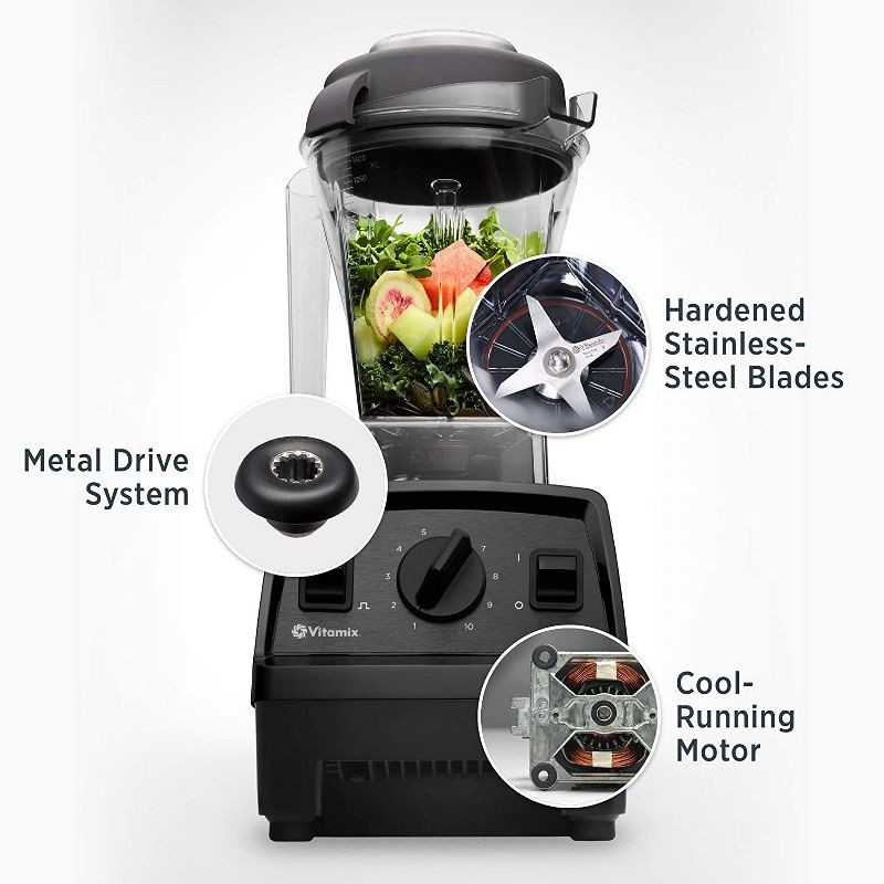 slide 13 of 13, Vitamix Explorian Series E310 10 Speed Blender Black, 1 ct