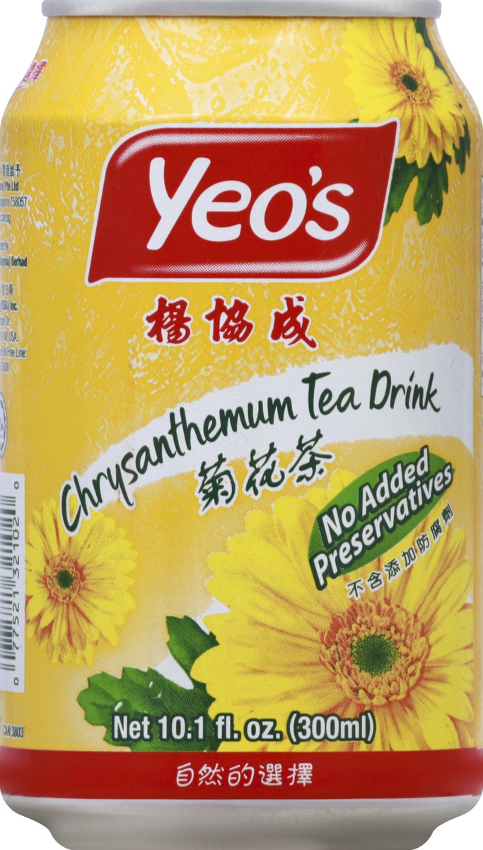 slide 5 of 6, Yeo's Chrysanthemum Tea Drink, 10.1 oz
