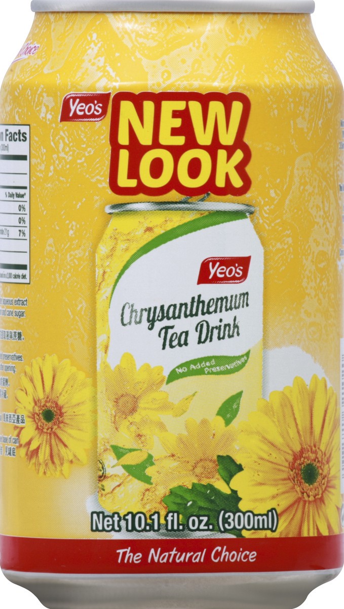 slide 6 of 6, Yeo's Chrysanthemum Tea Drink, 10.1 oz