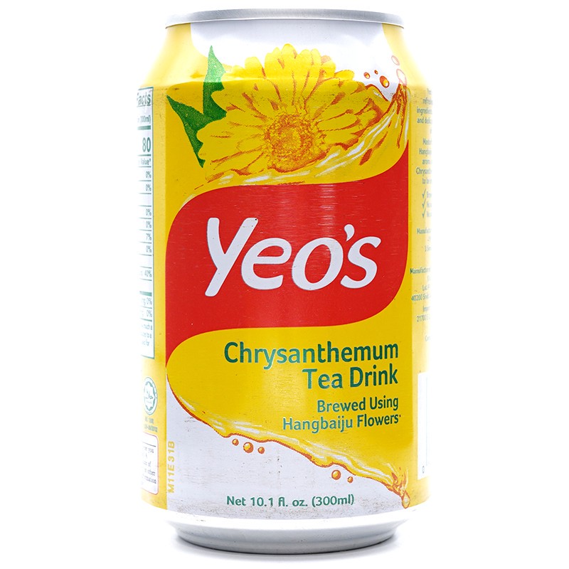 slide 1 of 6, Yeo's Chrysanthemum Tea Drink, 10.1 oz
