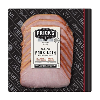 slide 1 of 1, Frick's Boneless Smoked Pork Chops, per lb