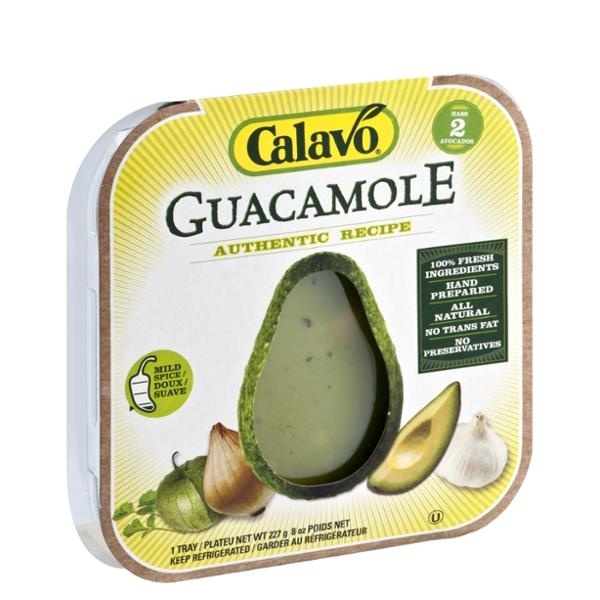 slide 1 of 1, Calavo Authentic Recipe Guacamole, 8 oz