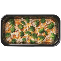 H-E-B Meal Simple Chicken, Rice, and Broccoli Family Size Casserole