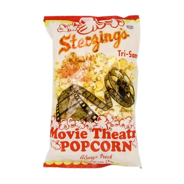 slide 1 of 1, Sterzing's Movie Theatre Popcorn, 4 oz