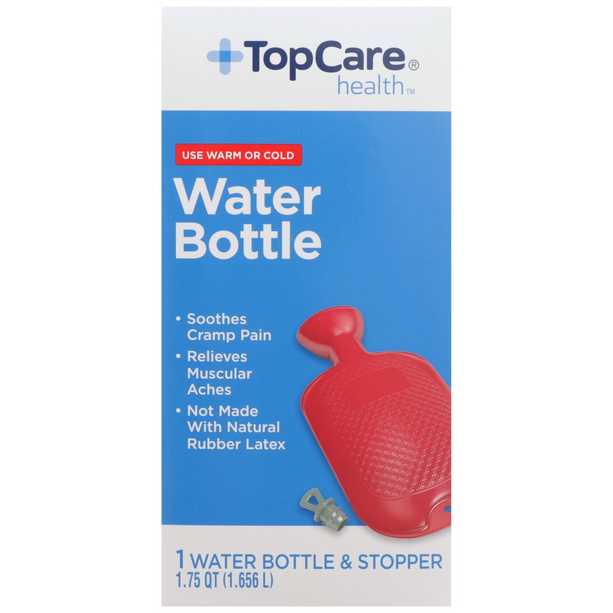 slide 6 of 11, TopCare Water Bottle - Each, 1 ct