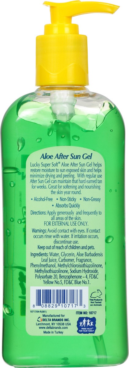 slide 9 of 13, Lucky Super Soft Sea'n Sun After Sun Aloe Gel 12 fl oz, 12 oz