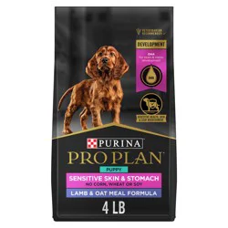 Purina Pro Plan Sensitive Skin and Stomach Puppy Food Lamb and Oat Meal Formula