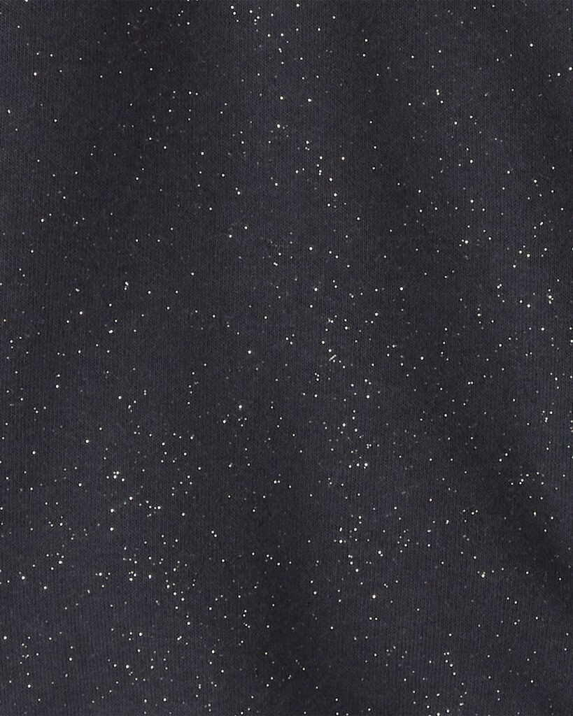 slide 5 of 5, Oshkosh Girls Wicked Elphaba Sparkle Hoodie - Black Grey 10, 1 ct