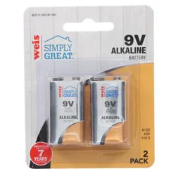 Weis Simply Great Batteries