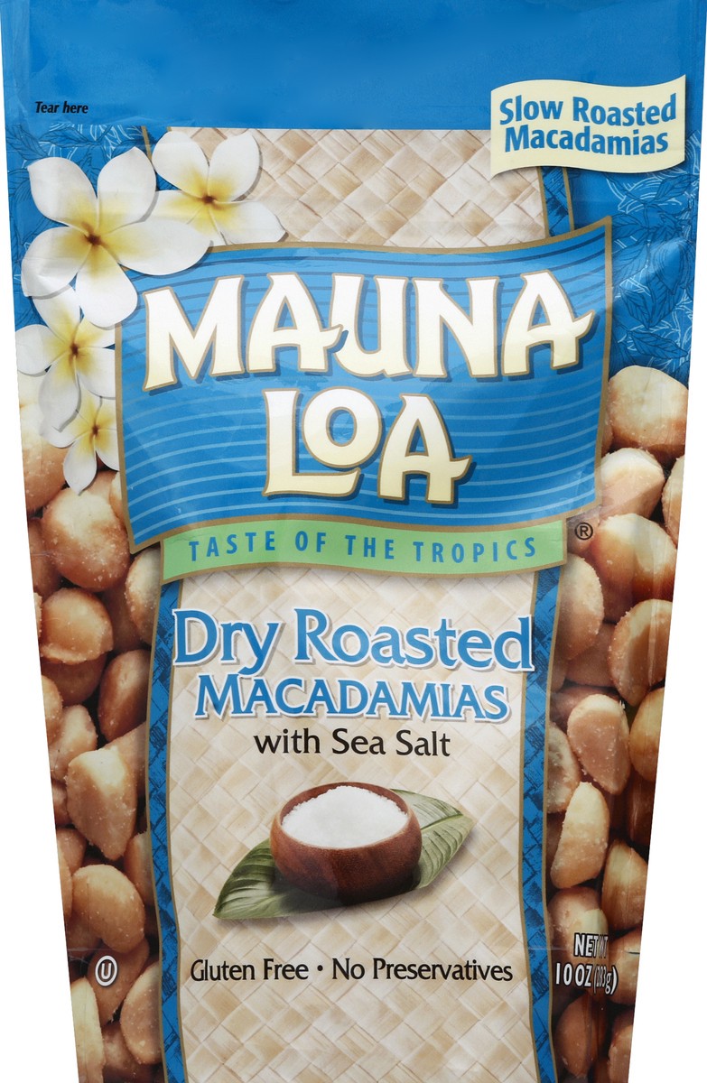 slide 2 of 2, Mauna Loa Dry Roasted Macadamias with Sea Salt, 