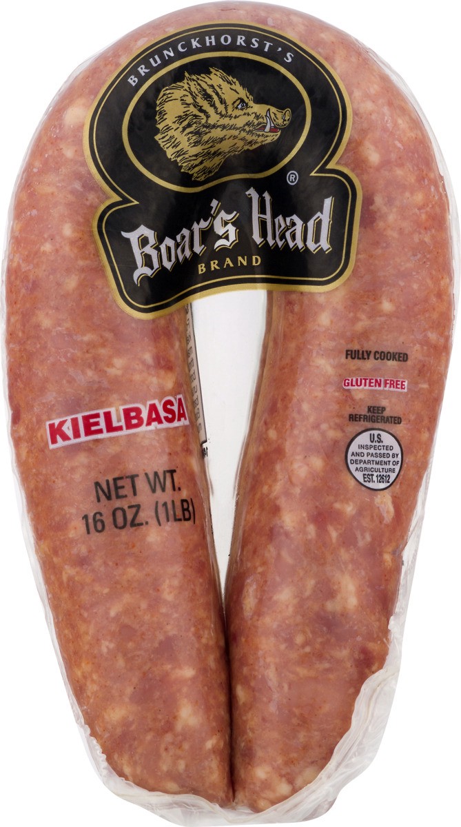 slide 4 of 9, Boar's Head Kielbasa, 16 oz