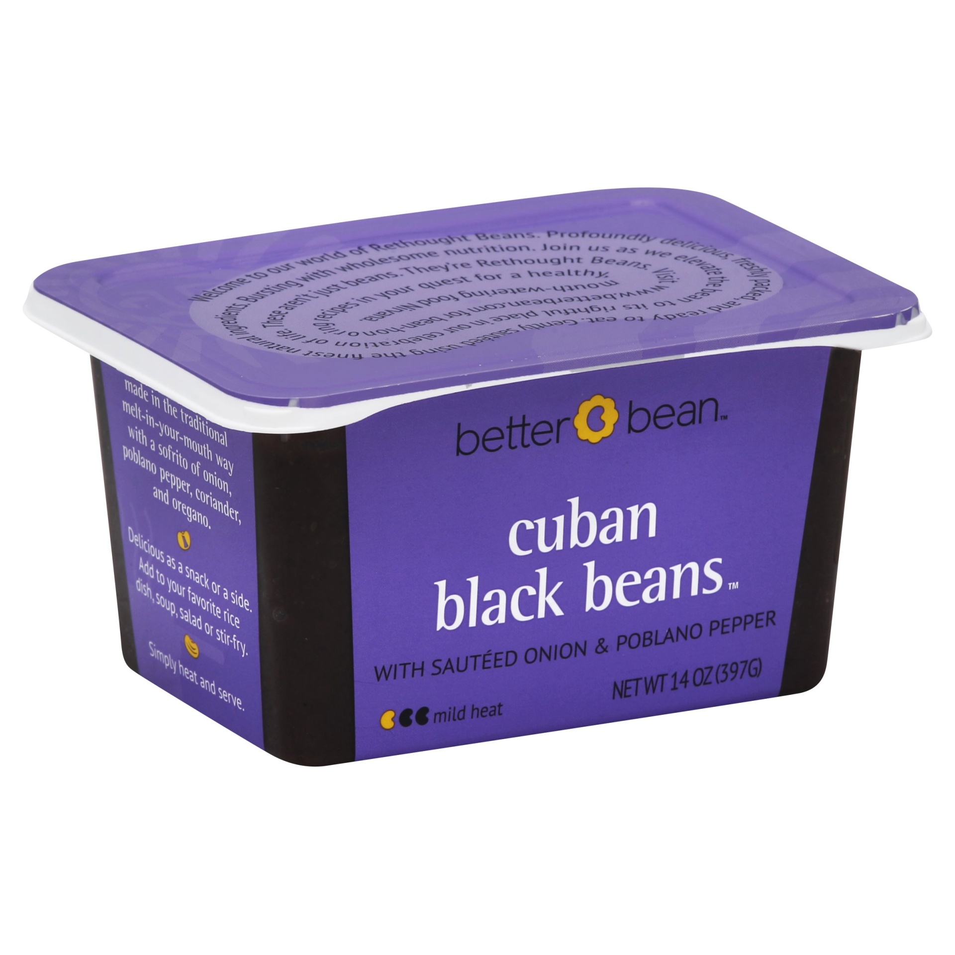 slide 1 of 1, Better Bean Cuban Black Beans, 14 oz