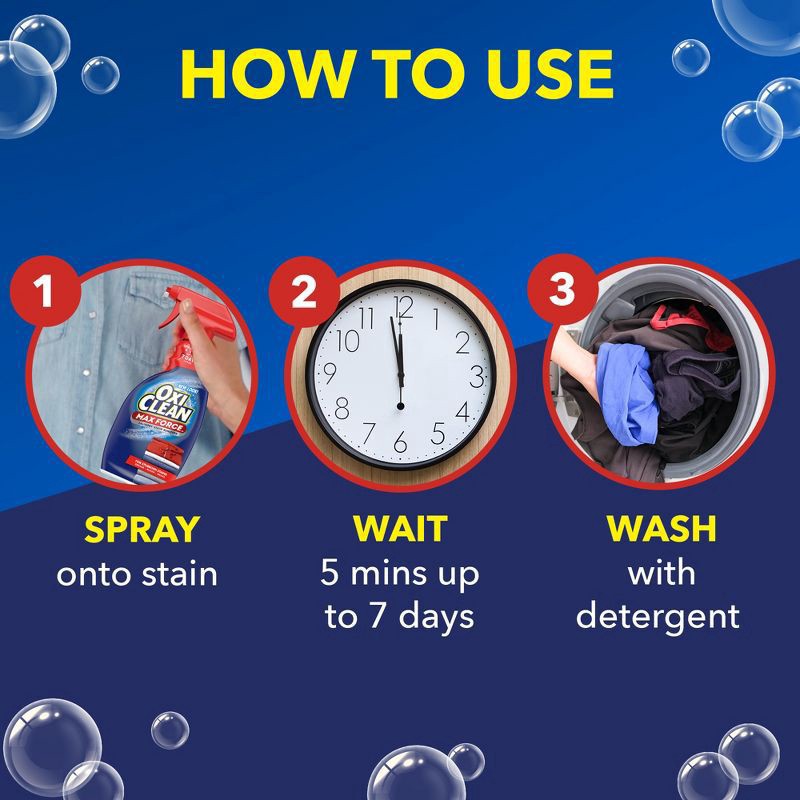 slide 9 of 10, Oxi-Clean MaxForce Laundry Stain Remover Spray - 12 fl oz, 12 fl oz