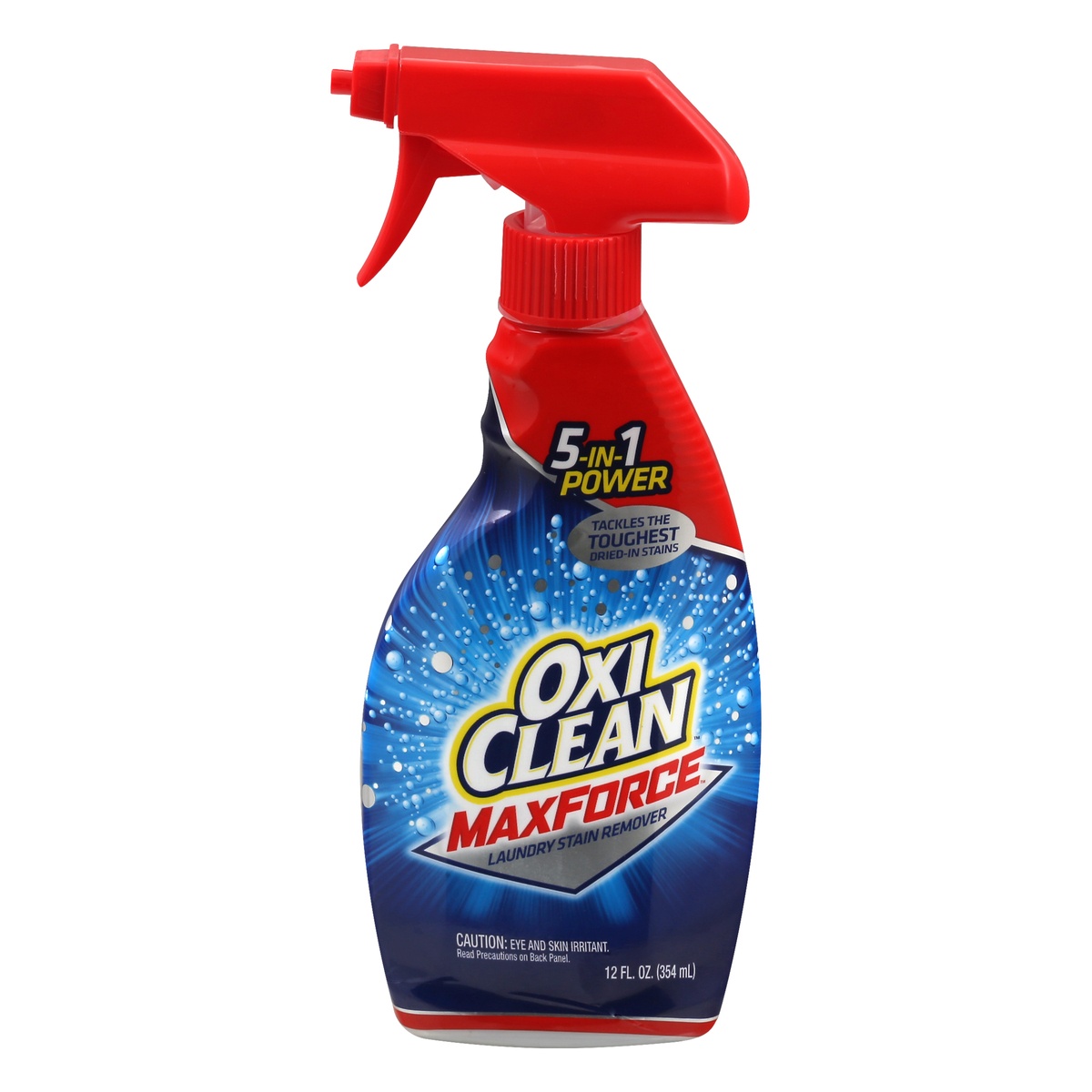 slide 1 of 1, Oxi-Clean Max Force Laundry Stain Remover Spray, 12 fl oz