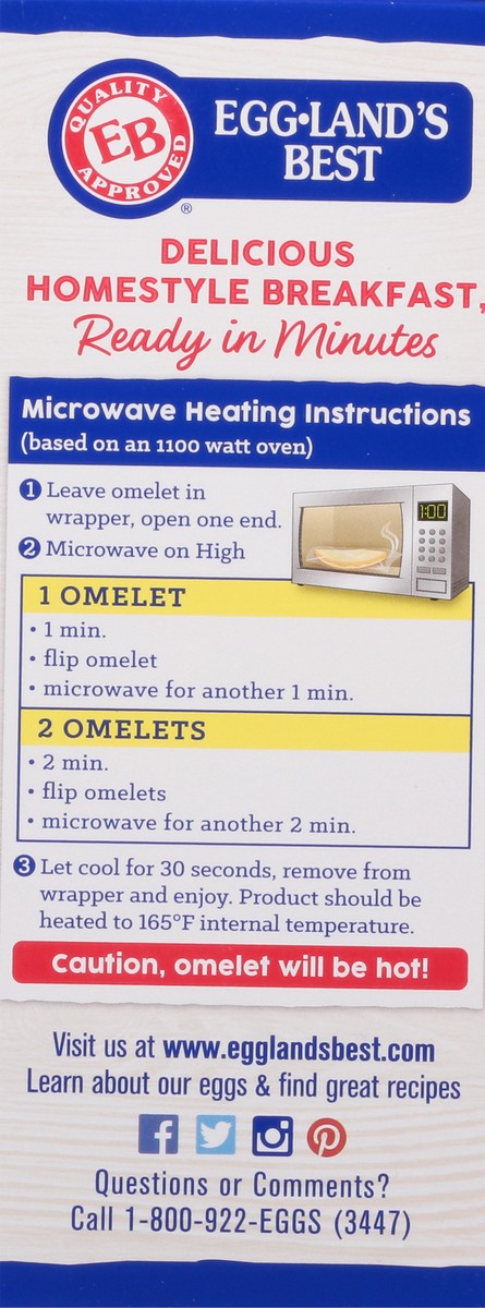 slide 7 of 9, Eggland's Best Omelets, 