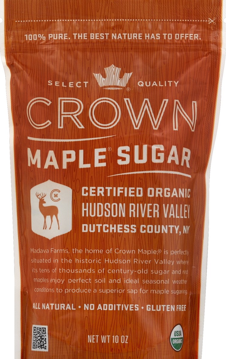 slide 1 of 3, Crown Maple Sugar Organic, 10 oz