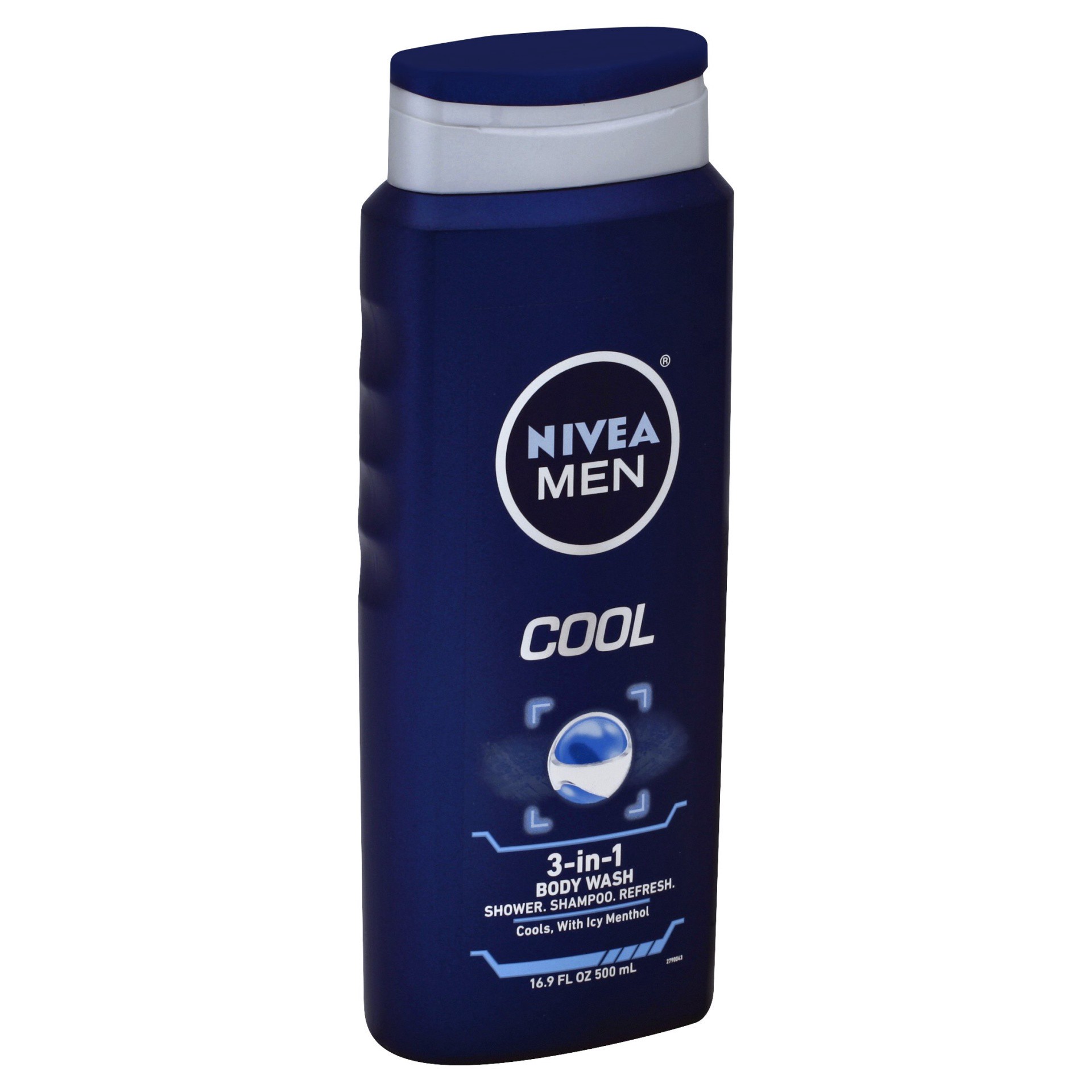 slide 1 of 9, Nivea Men Cool Menthol & Yuzu Body Wash 16.9 fl oz, 16.9 fl oz