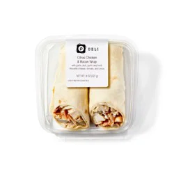 Publix Deli Wrap Chicken Bacon