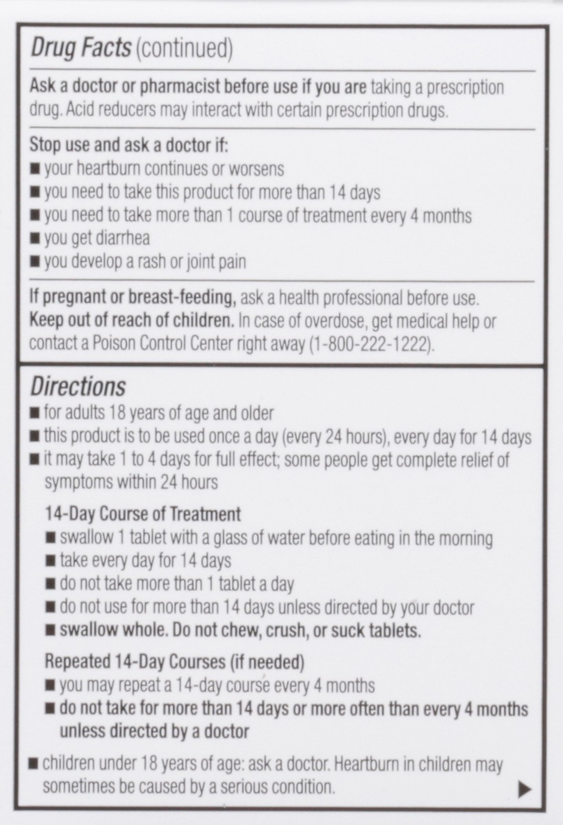 slide 3 of 16, TopCare Health 20 mg Wildberry Mint Omeprazole 14 Tablets, 14 ct