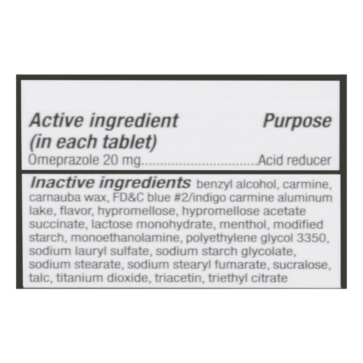 slide 11 of 16, TopCare Health 20 mg Wildberry Mint Omeprazole 14 Tablets, 14 ct