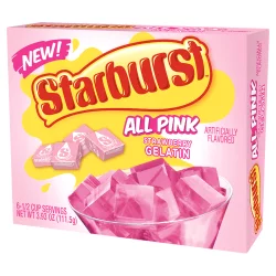 Starburst All Pink Strawberry Gelatin