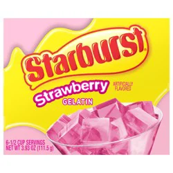 Starburst All Pink Strawberry Gelatin