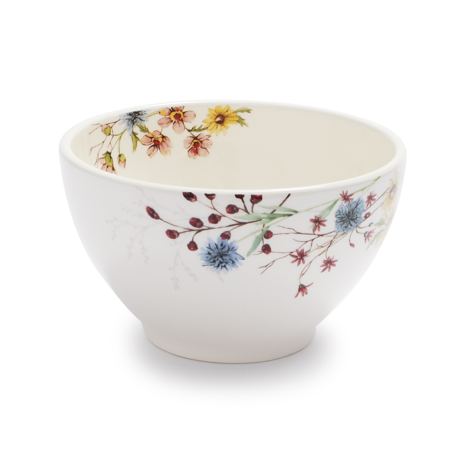 slide 1 of 1, Sur La Table Wildflower Cereal Bowl, 1 ct