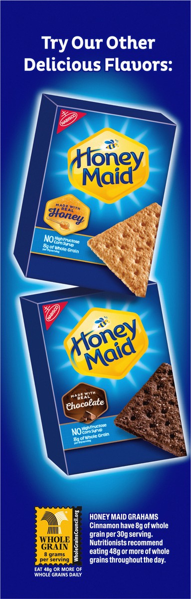 slide 7 of 16, Honey Maid Cinnamon Graham Crackers, 14.4 oz, 14.4 oz