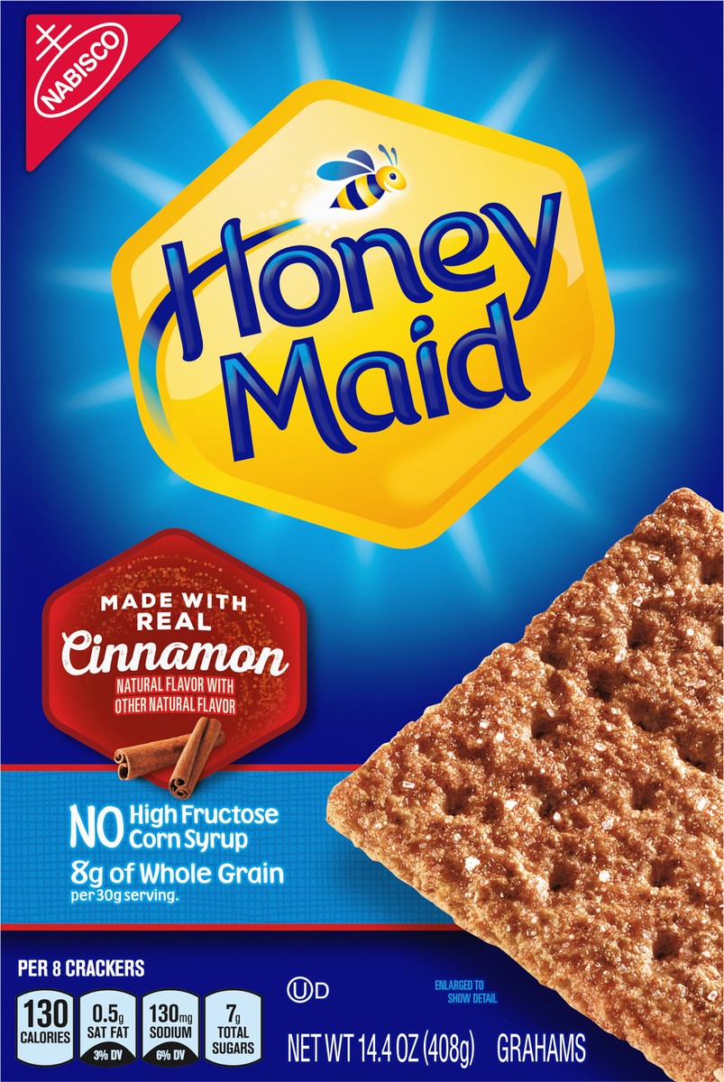 slide 11 of 16, Honey Maid Cinnamon Graham Crackers, 14.4 oz, 14.4 oz