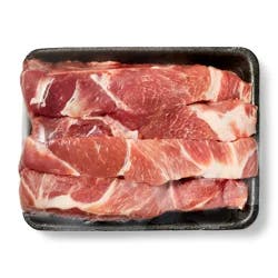 FRESH FROM MEIJER Meijer All Natural Bone-In Country Style Pork Shoulder