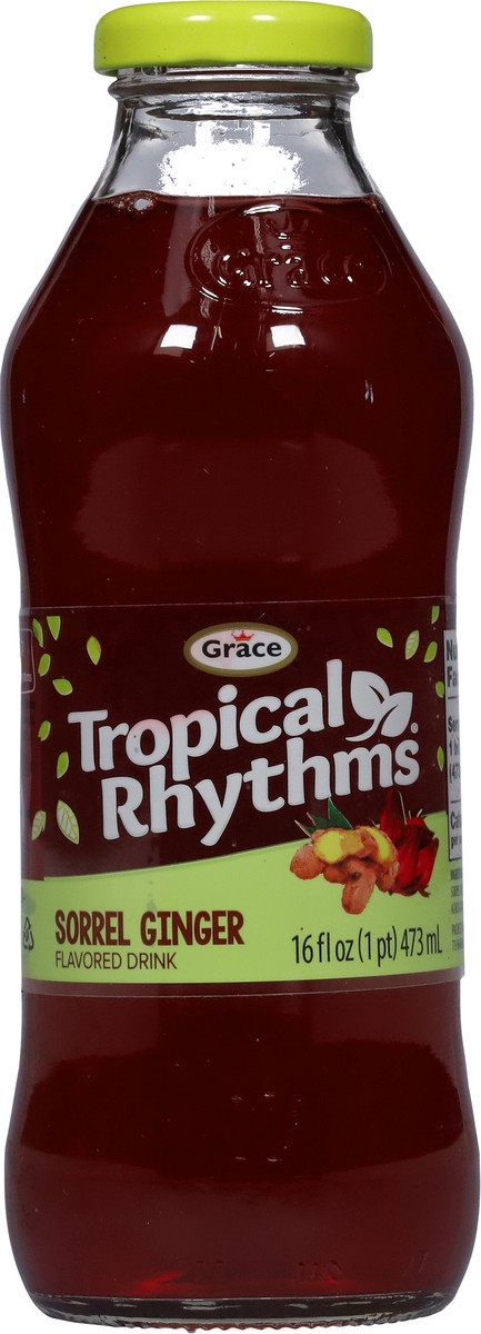 slide 7 of 9, Grace Tropical Rhythms Sorrel Ginger Flavored Drink - 16 fl oz, 16 fl oz