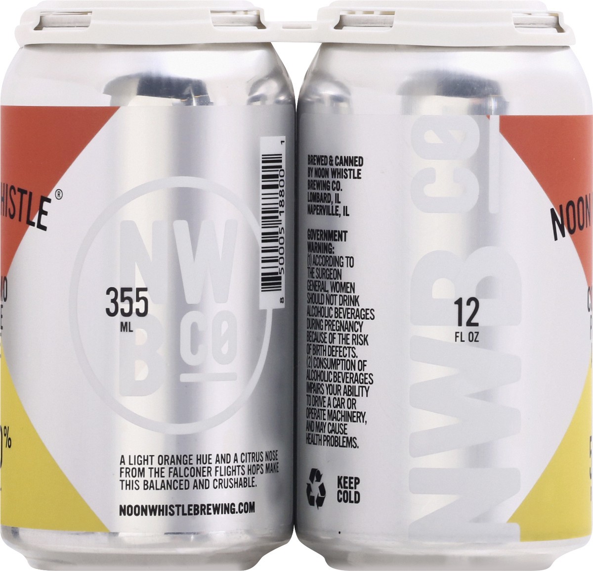 slide 4 of 9, Noon Whistle Brewing Co., Cozmo Pale Ale 6Pk, 1 ct