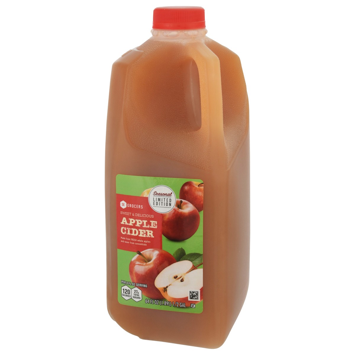 slide 4 of 14, Se Grocers Apple Cider Hf Gal - 64 oz, 64 oz