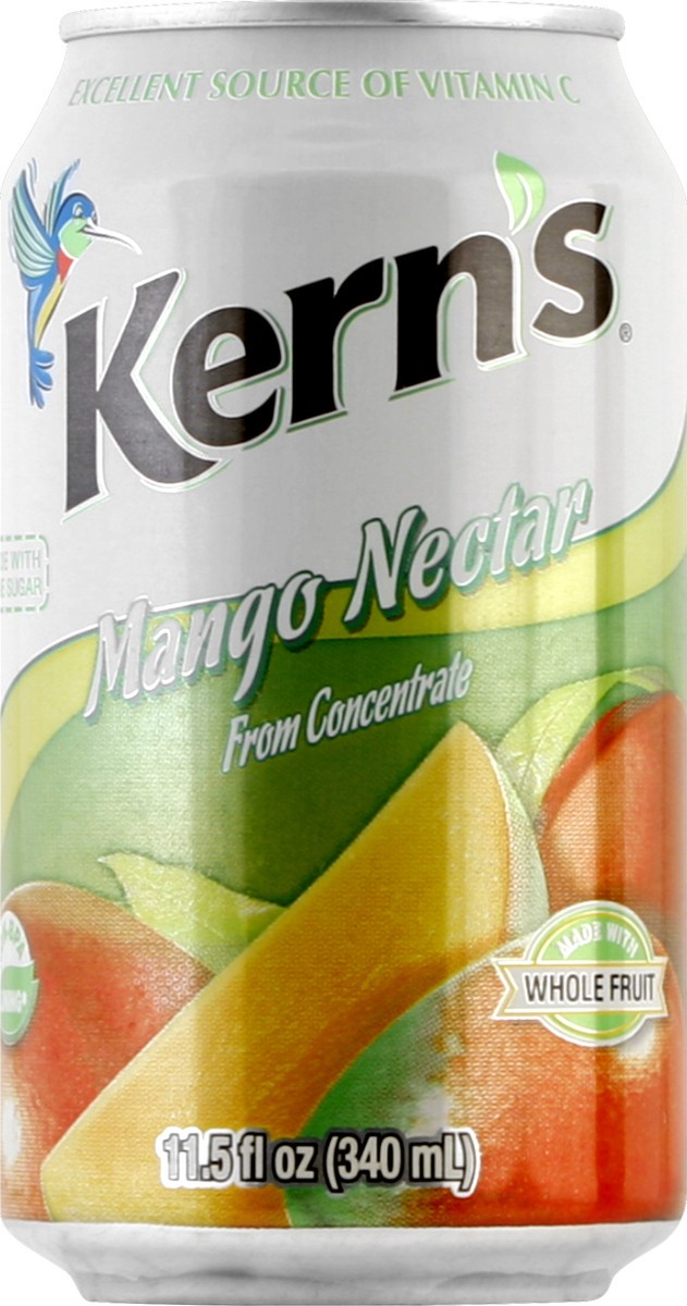 slide 2 of 7, Kern's Mango- 11.5 fl oz, 11.5 fl oz