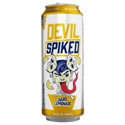 Devil Spiked Hard Lemonade, 19.2 fl oz Can, 10% ABV