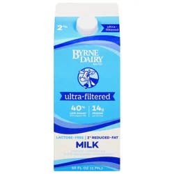 Byrne Dairy Ultra Filtered 2% Reduced Fat Milk
