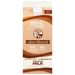 Byrne Dairy Chocolate 2% Ultra Filtered Milk