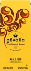 Gevalia Traditional Mild Roast Whole Bean Coffee, 12 oz. Bag
