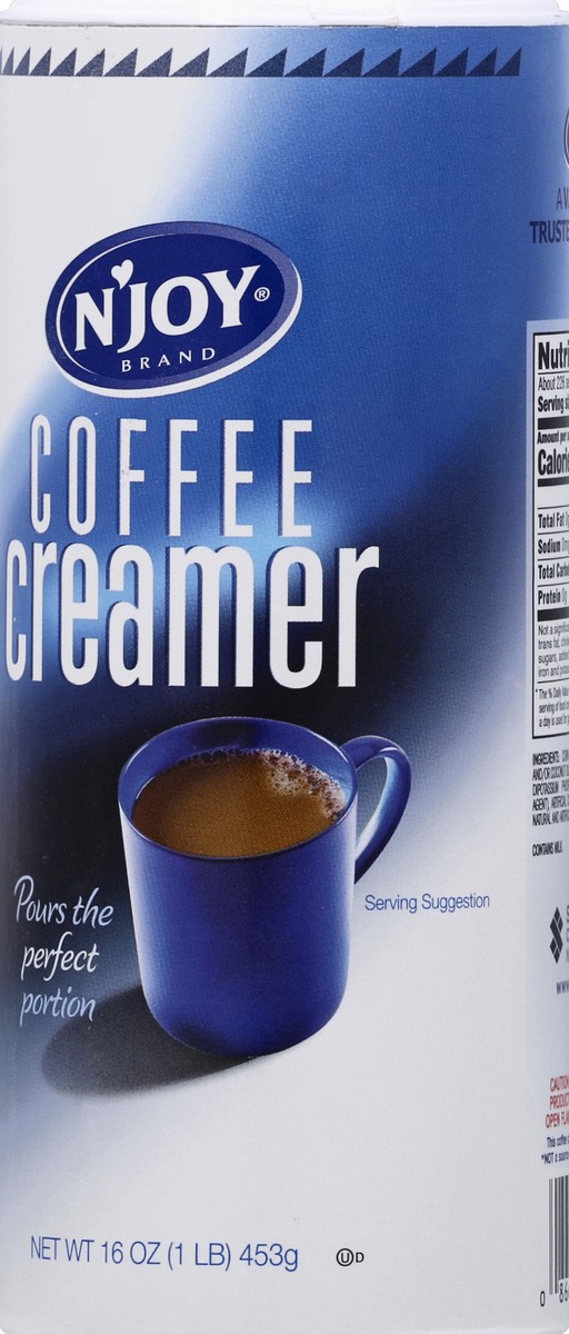 slide 3 of 9, N'Joy Creamer 16 oz, 16 oz