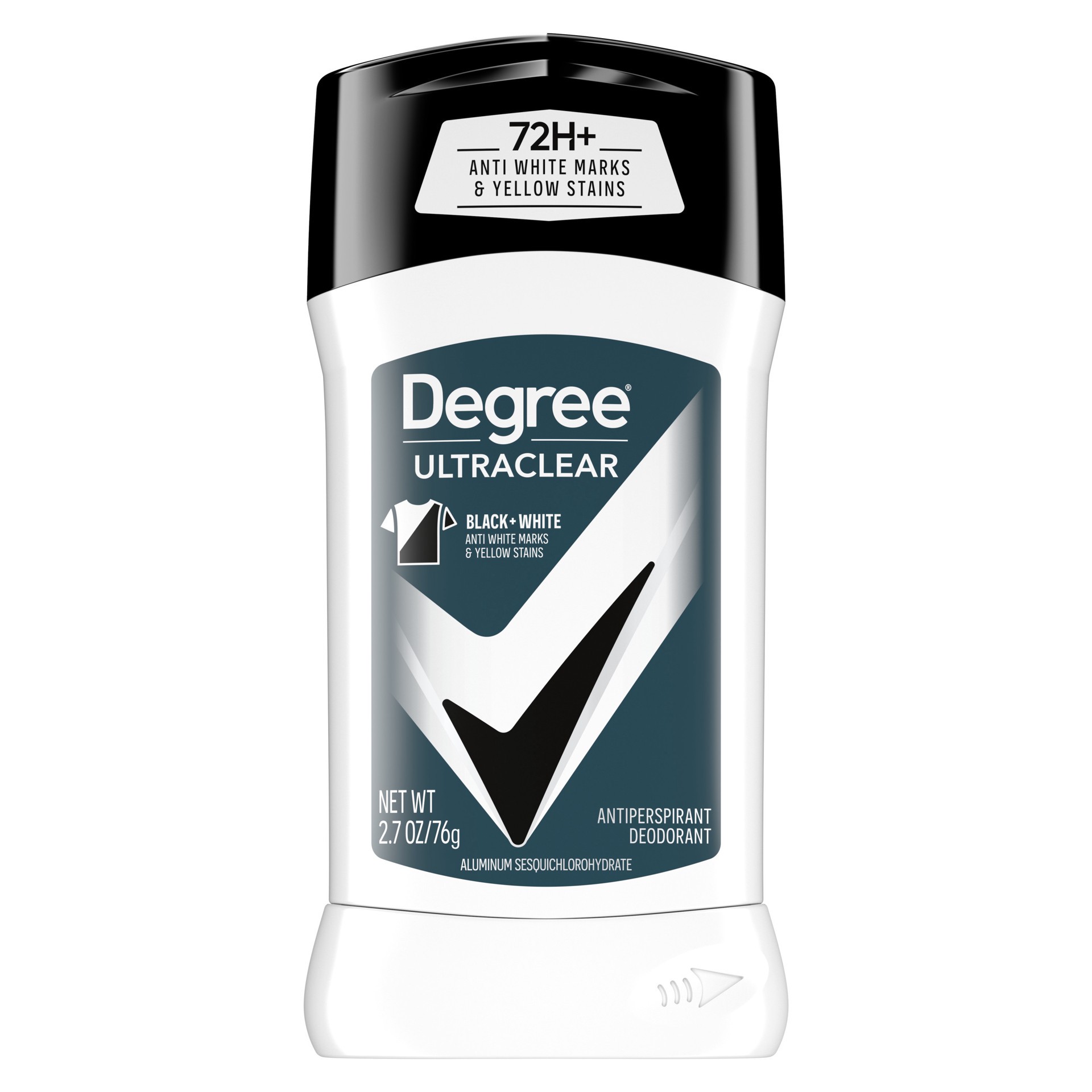 slide 1 of 16, Degree UltraClear Antiperspirant Deodorant Black+White, 2.7oz, 2 oz