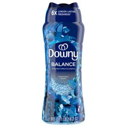 Downy Balance In-Wash Laundry Scent Booster Beads, Crisp Rain and Blue Eucalyptus scent, 18.2 oz, laundry scent beads, Long-lasting Freshness