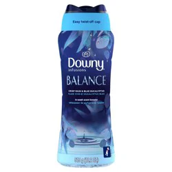Downy Balance In-Wash Laundry Scent Booster Beads, Crisp Rain and Blue Eucalyptus scent, 18.2 oz, laundry scent beads, Long-lasting Freshness