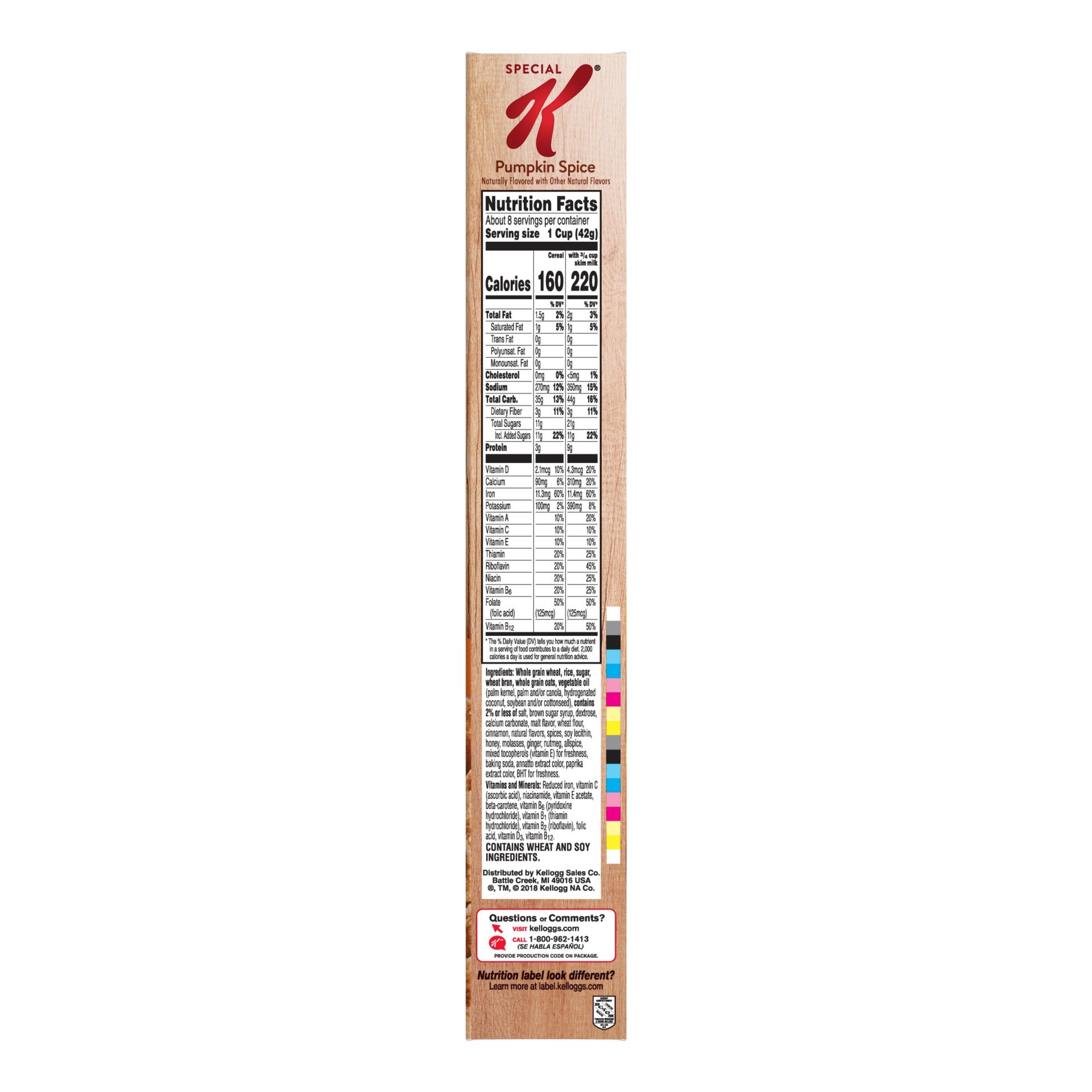 slide 4 of 7, Special K Pumpkin Spice Crunch Cereal, 12.4 oz